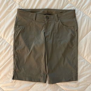 Women’s taupe MEC shorts. Size 12.